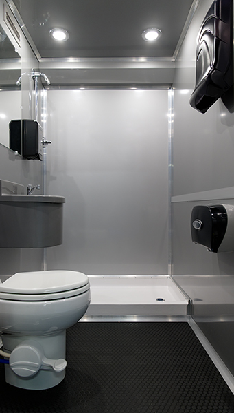 Shower trailer for Ocala events